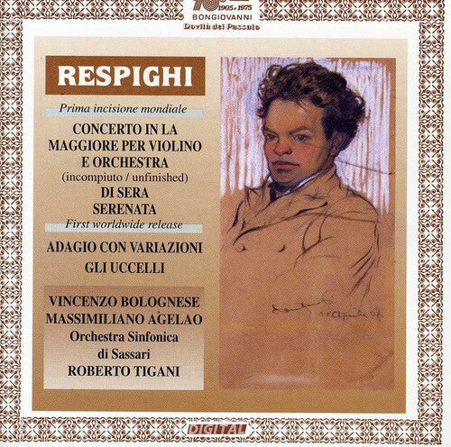 CD диск Respighi / Tigani: Concerto in a for Violin
CD диск Respighi / Tigani: Concerto in a for Violin