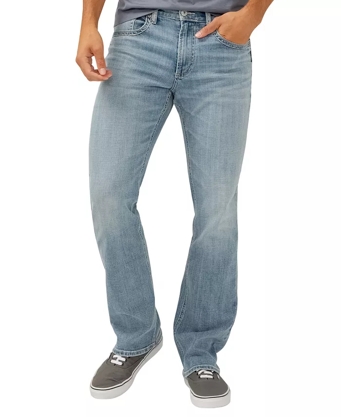 Мужские джинсы Jace Slim Fit Bootcut Silver Jeans Co., синий
Мужские джинсы Jace Slim Fit Bootcut Silver Jeans Co., синий