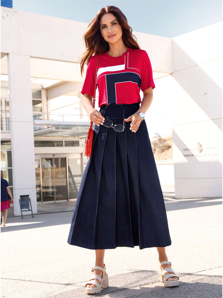 Джинсовая юбка темно-синего цвета WITT WEIDEN
Джинсовая юбка темно-синего цвета WITT WEIDEN