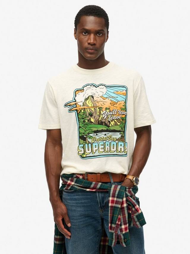 Свободная футболка с неоновым графическим рисунком для путешествий Superdry, цвет Off White/Multi
Свободная футболка с неоновым графическим рисунком для путешествий Superdry, цвет Off White/Multi