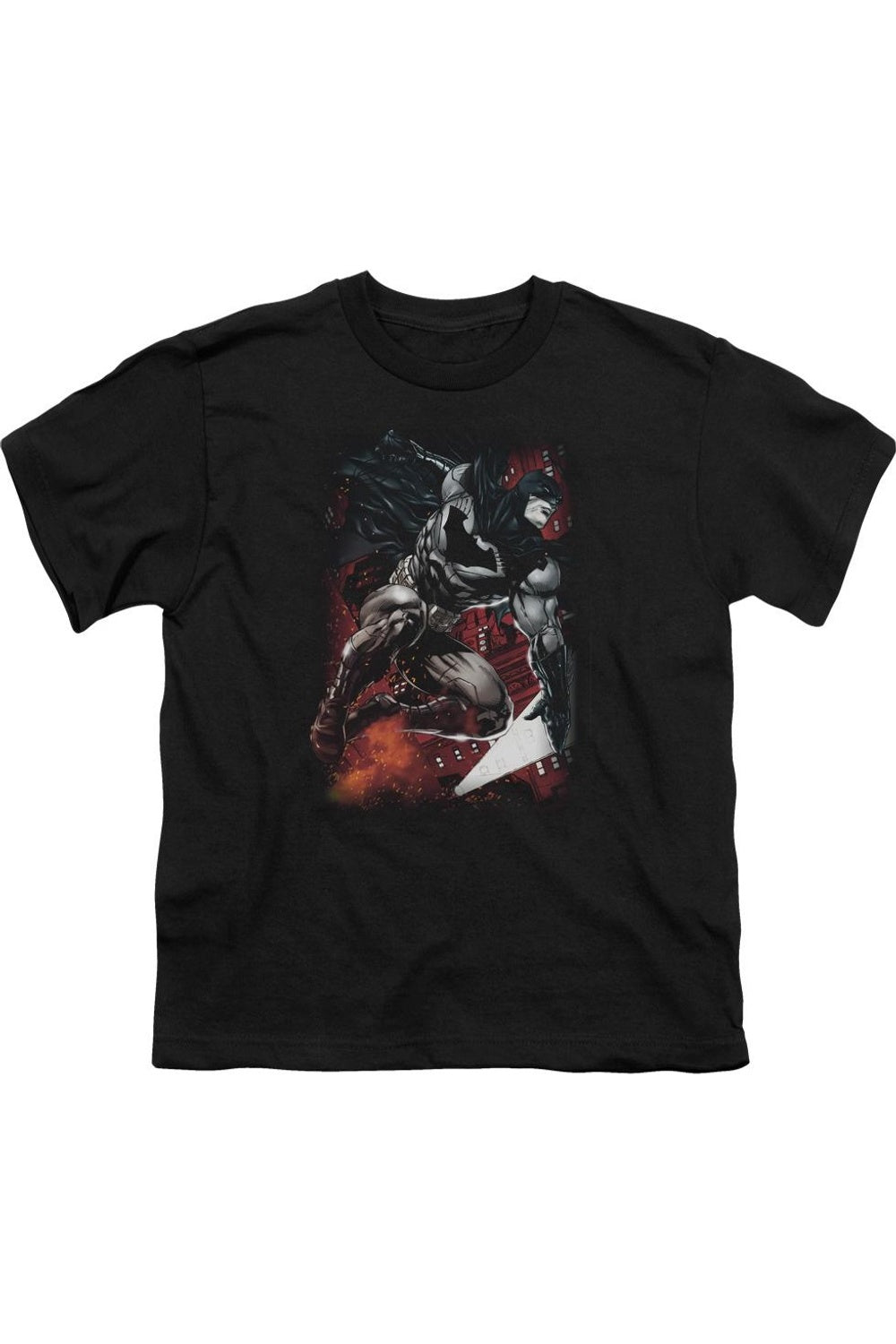 Футболка с коротким рукавом Batman Sparks Leap для детей Gildan, черный
Футболка с коротким рукавом Batman Sparks Leap для детей Gildan, черный