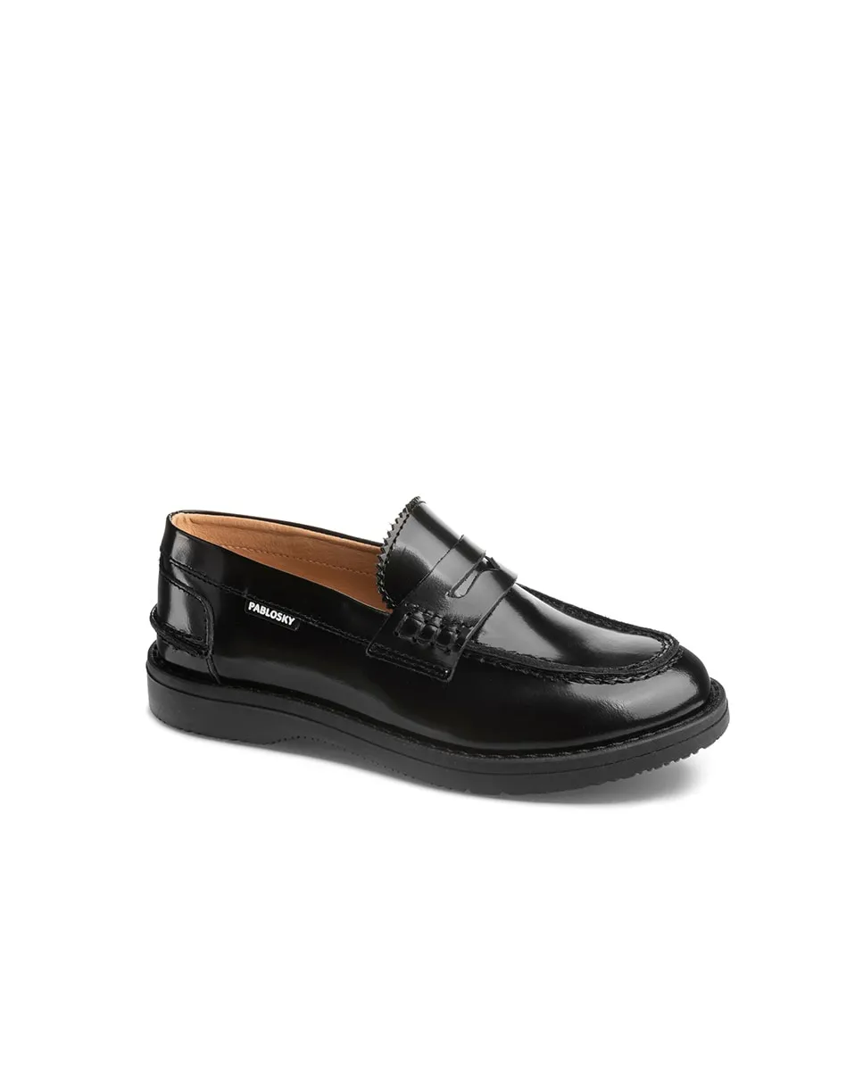 Черные детские мокасины из кожи Pablosky, черный
Черные детские мокасины из кожи Pablosky, черный