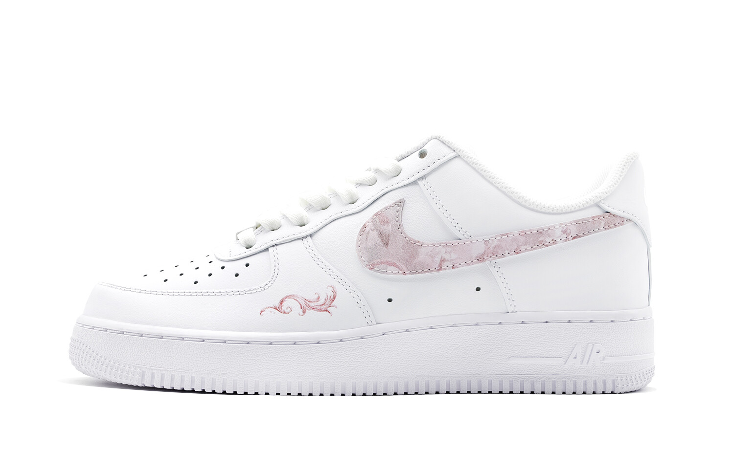 Кроссовки для скейтбординга Air Force 1 женские с низким верхом, белый/розовый Nike
Кроссовки для скейтбординга Air Force 1 женские с низким верхом, белый/розовый Nike