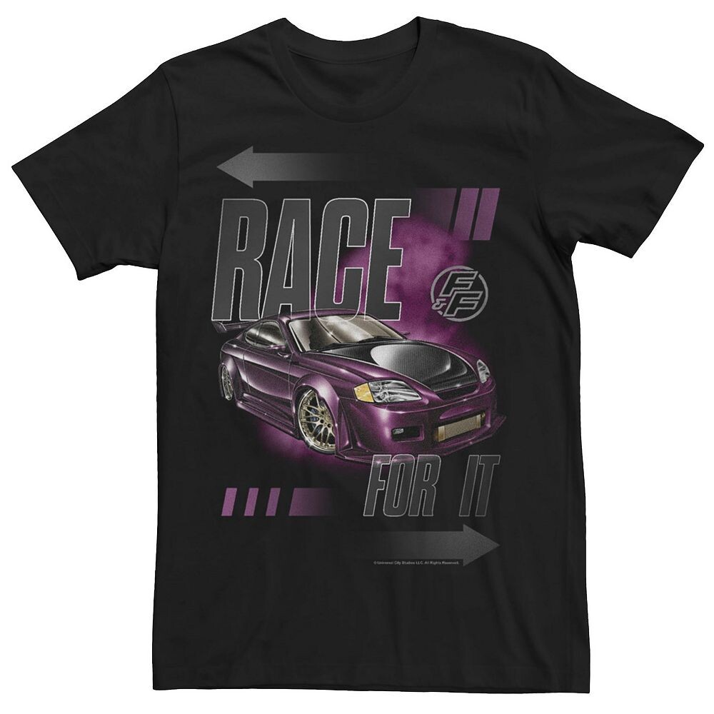 Мужская футболка с графическим рисунком Fast & Furious Race For It Licensed Character, черный
Мужская футболка с графическим рисунком Fast & Furious Race For It Licensed Character, черный