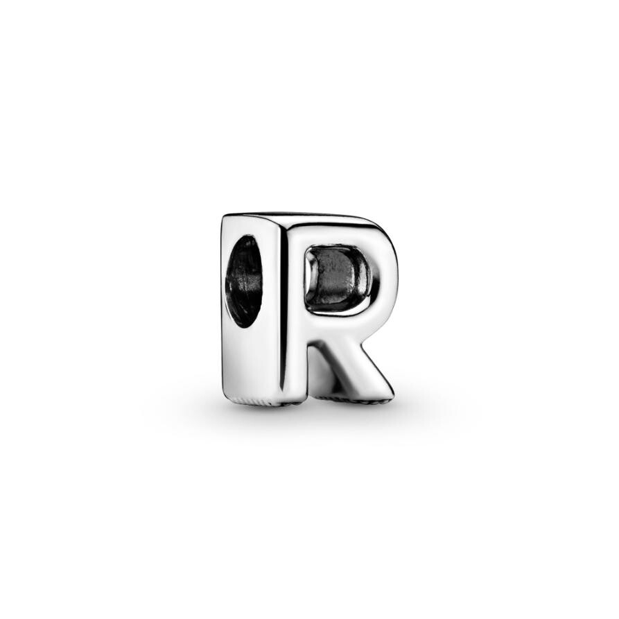 Шарм Letter R Alphabet Pandora, стерлинговое серебро 
Шарм Letter R Alphabet Pandora, стерлинговое серебро