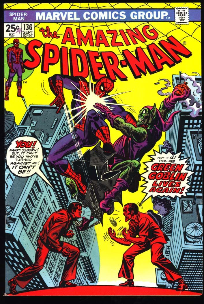 The Amazing Spider-Man, Vol. 1, No. 136 (Marvel Comics Group)
The Amazing Spider-Man, Vol. 1, No. 136 (Marvel Comics Group)