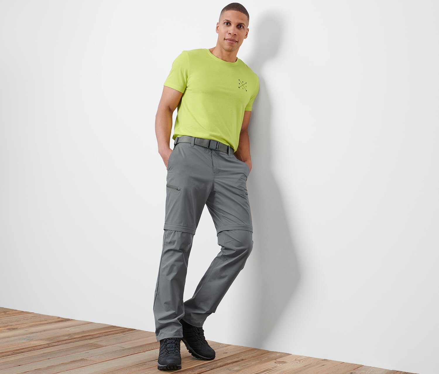 Функциональные брюки 2 в 1 Tchibo, серый
Функциональные брюки 2 в 1 Tchibo, серый