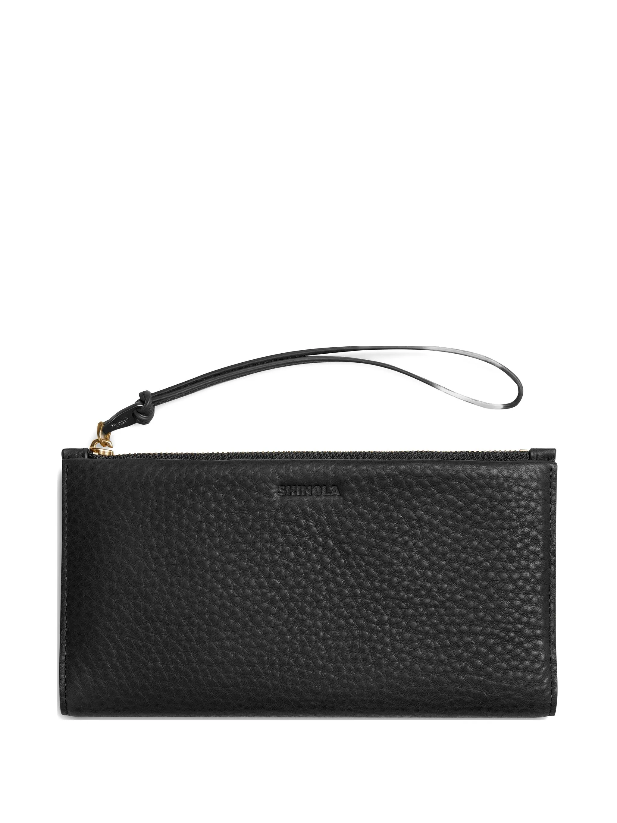 Кошелек на молнии Shinola, черный
Кошелек на молнии Shinola, черный