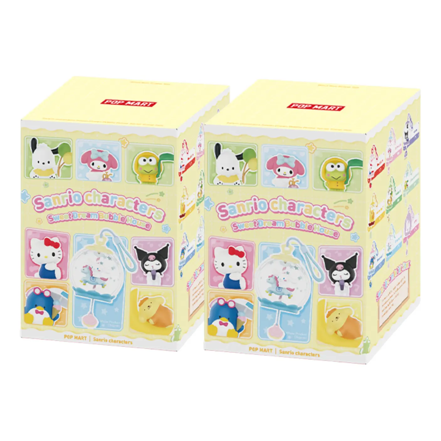Наборы фигурок персонажей Sanrio из серии Sweet Dream Bubble House, запечатанные коробки (2 непрозрачные коробки) Pop Mart
Наборы фигурок персонажей Sanrio из серии Sweet Dream Bubble House, запечатанные коробки (2 непрозрачные коробки) Pop Mart