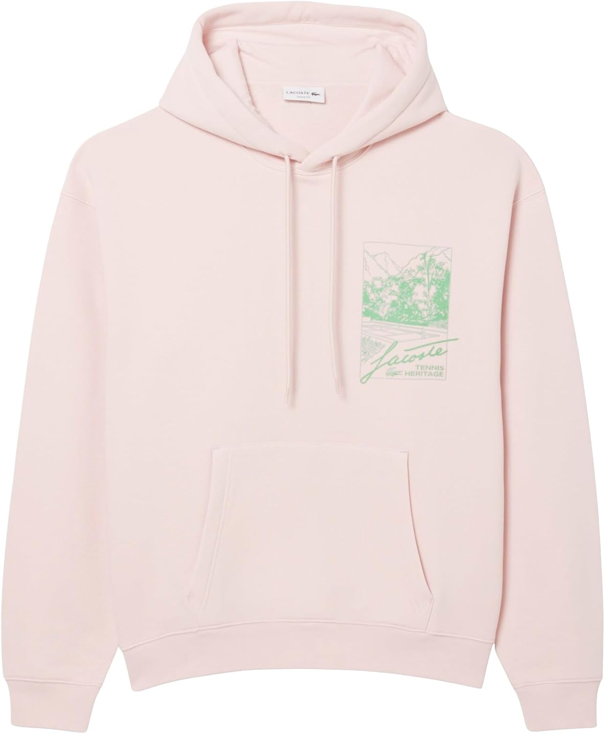 Lacoste мужская худи с принтом из флиса, Nidus
Lacoste мужская худи с принтом из флиса, Nidus