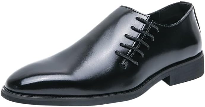 Мужские кожаные туфли, повседневные деловые оксфорды и дерби, с боковой шнуровкой, подходят для ежедневного вождения, свадеб и вечеринок Zestrelax, черный
Мужские кожаные туфли, повседневные деловые оксфорды и дерби, с боковой шнуровкой, подходят для ежедневного вождения, свадеб и вечеринок Zestrelax, черный