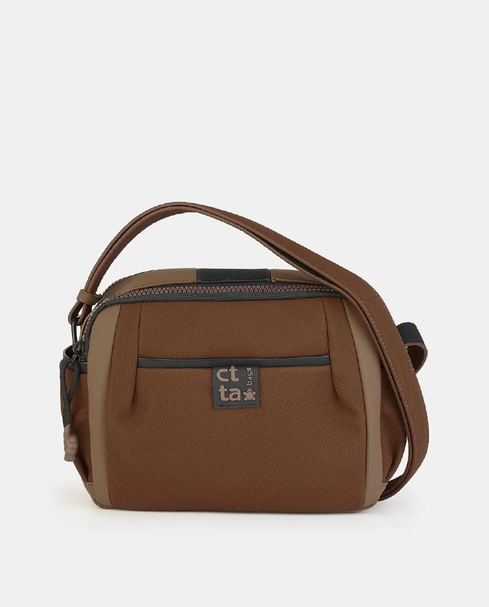 Сумка через плечо на молнии Caminatta, коричневый
Сумка через плечо на молнии Caminatta, коричневый