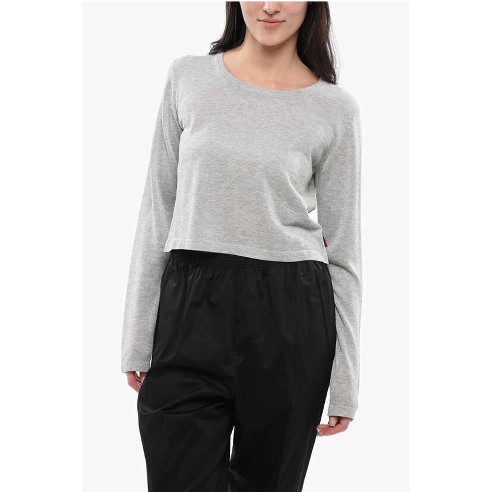 Укороченный свитер из вискозной смеси с круглым вырезом Woolrich, Gray
Укороченный свитер из вискозной смеси с круглым вырезом Woolrich, Gray