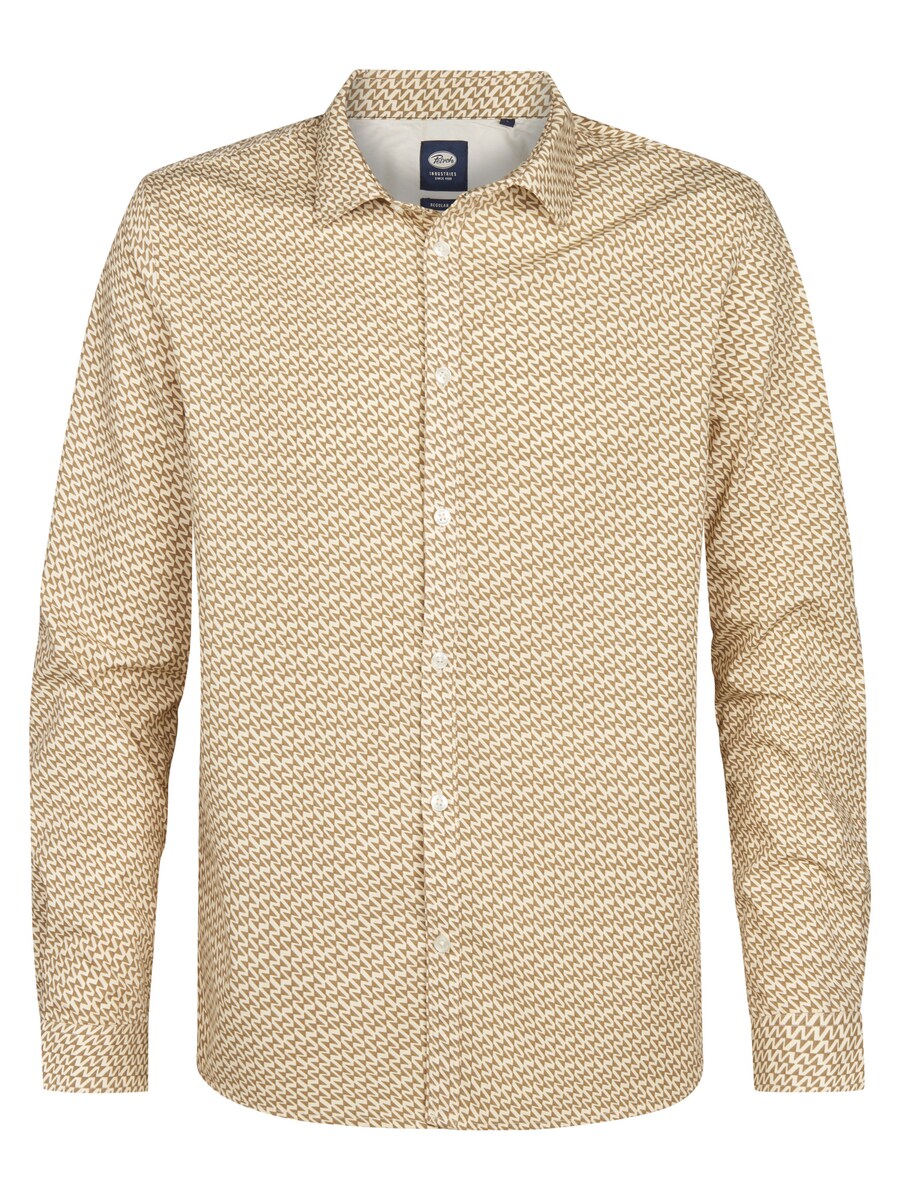 Рубашка на пуговицах классического кроя Petrol Industries, Camel/Sand
Рубашка на пуговицах классического кроя Petrol Industries, Camel/Sand