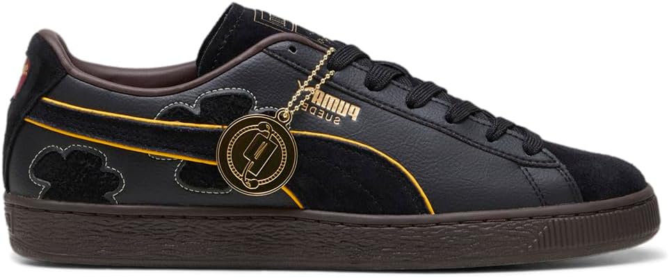 Кроссовки PUMA мужские замшевые Blackbeard Teech X Op с шнуровкой, повседневные - черные
Кроссовки PUMA мужские замшевые Blackbeard Teech X Op с шнуровкой, повседневные - черные