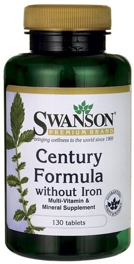 Swanson, Century Formula без железа, 130 таблеток.
Swanson, Century Formula без железа, 130 таблеток.