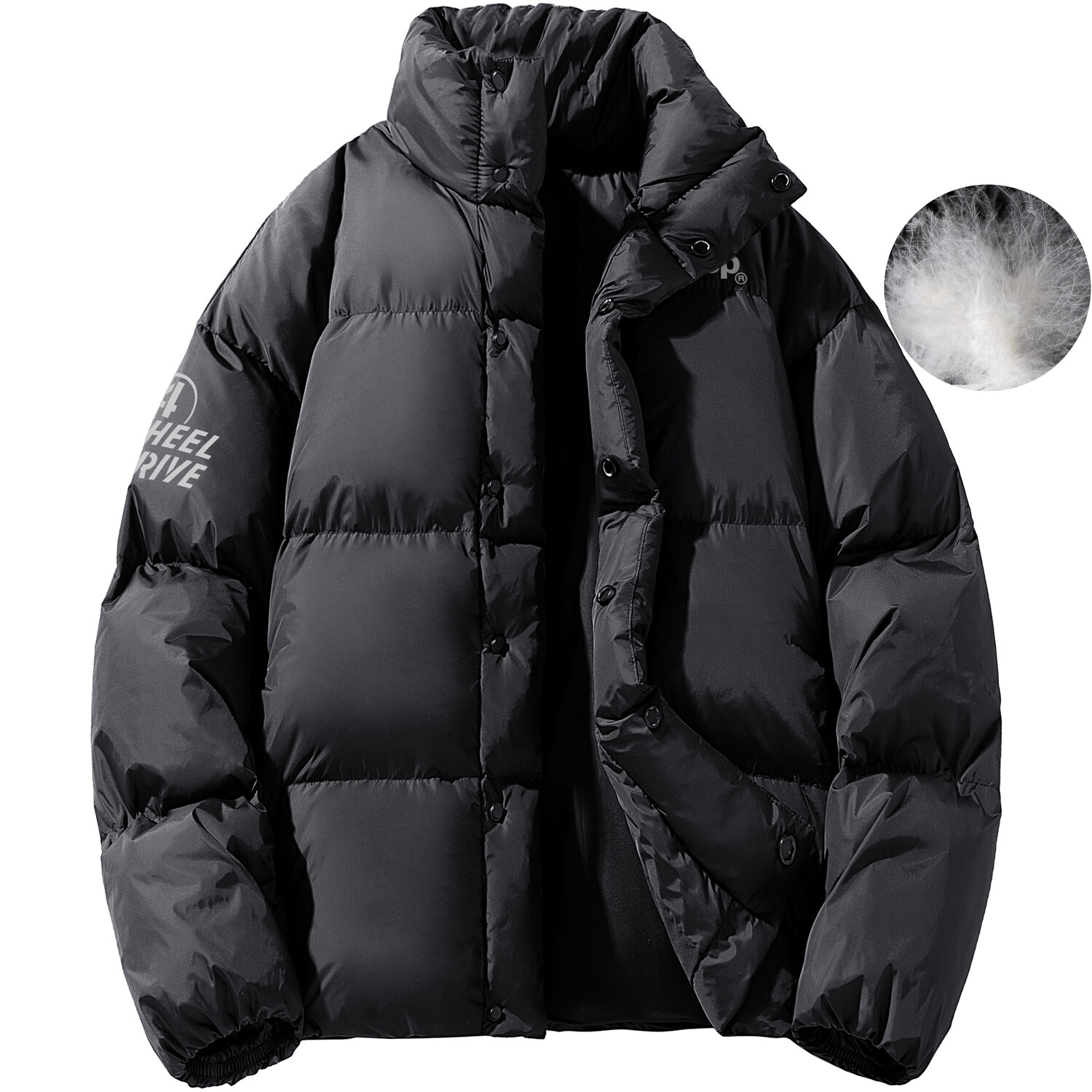 Пуховик унисекс Jeep, серый
Пуховик унисекс Jeep, серый