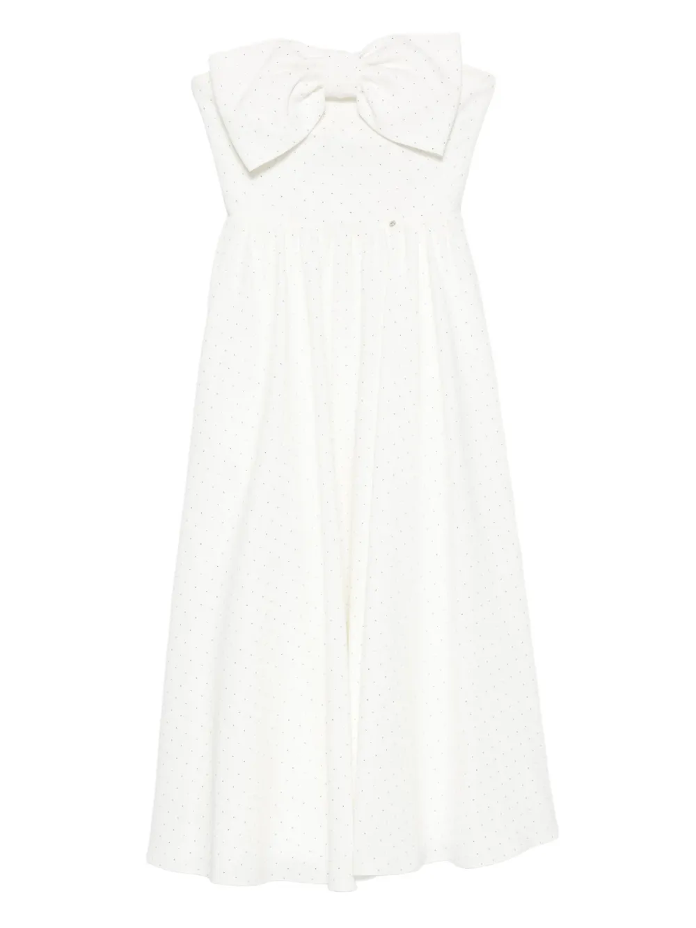 Платье миди с бантом Nissa, белый
Платье миди с бантом Nissa, белый