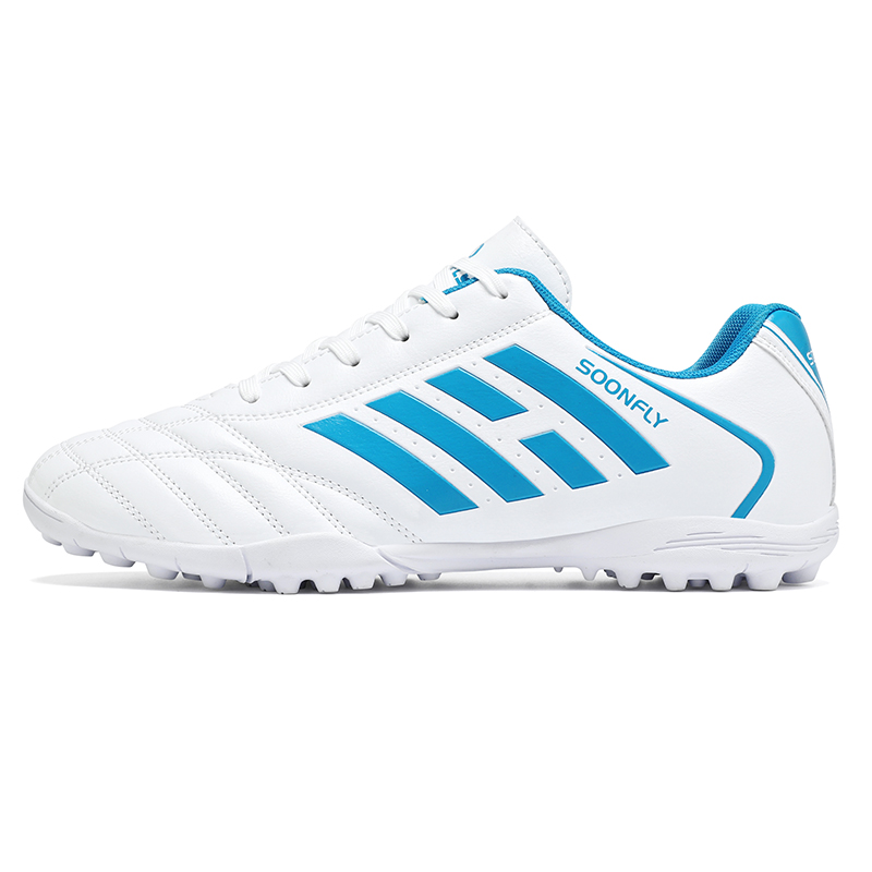SOONFLY Мужские футбольные бутсы низкие бело-голубые, цвет White Blue
SOONFLY Мужские футбольные бутсы низкие бело-голубые, цвет White Blue