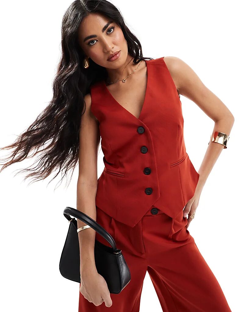 Эксклюзивный жилет Kaiia в цвете ржавчины
Эксклюзивный жилет Kaiia в цвете ржавчины