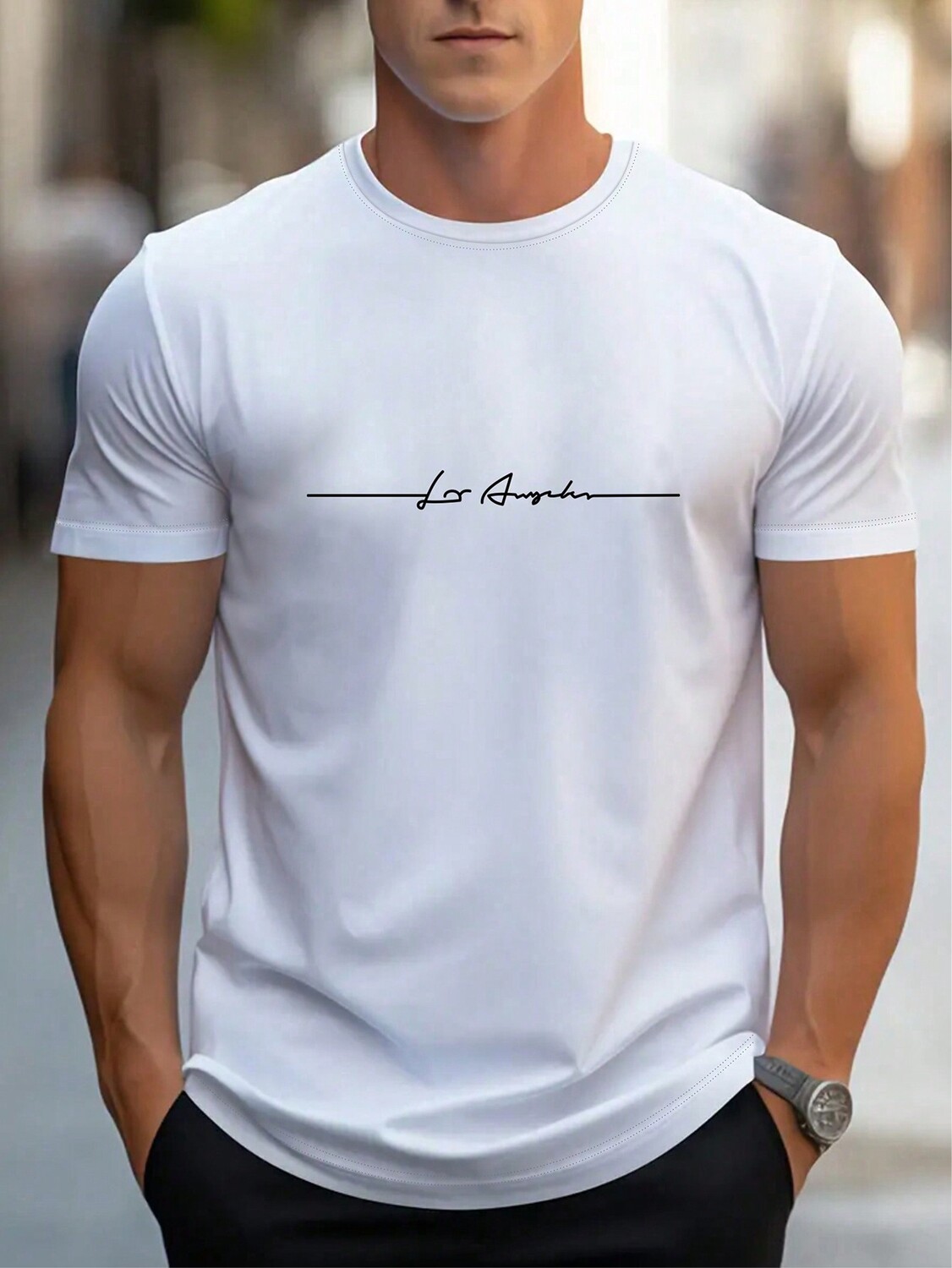 Мужская повседневная летняя футболка с коротким рукавом и коротким рукавом Homme Manfinity, белый
Мужская повседневная летняя футболка с коротким рукавом и коротким рукавом Homme Manfinity, белый