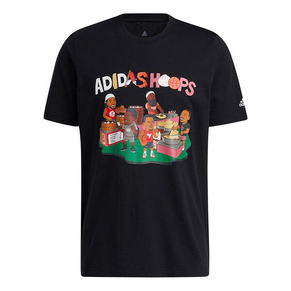 Футболка china s1 tee casual basketball sports breathable short sleeve black Adidas, черный 
Футболка china s1 tee casual basketball sports breathable short sleeve black Adidas, черный
