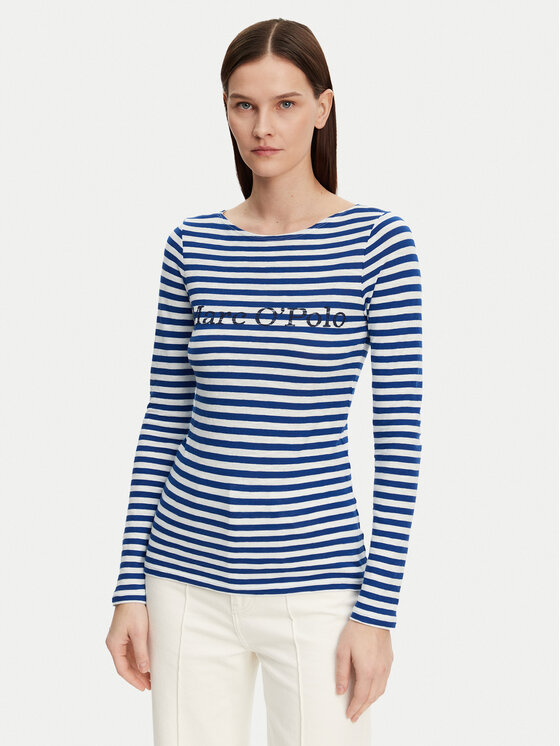 Блузка обычного кроя M02 2196 52131 Marc O'Polo, синий 
Блузка обычного кроя M02 2196 52131 Marc O'Polo, синий