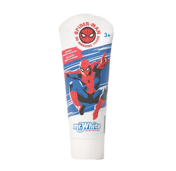 Детская зубная паста-гель Spiderman Mr White, 75 ml
Детская зубная паста-гель Spiderman Mr White, 75 ml