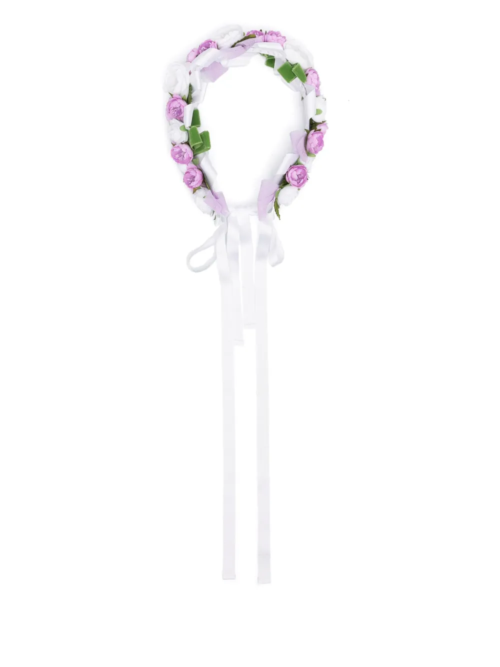 Повязка на голову с цветочной аппликацией Colorichiari, белый
Повязка на голову с цветочной аппликацией Colorichiari, белый