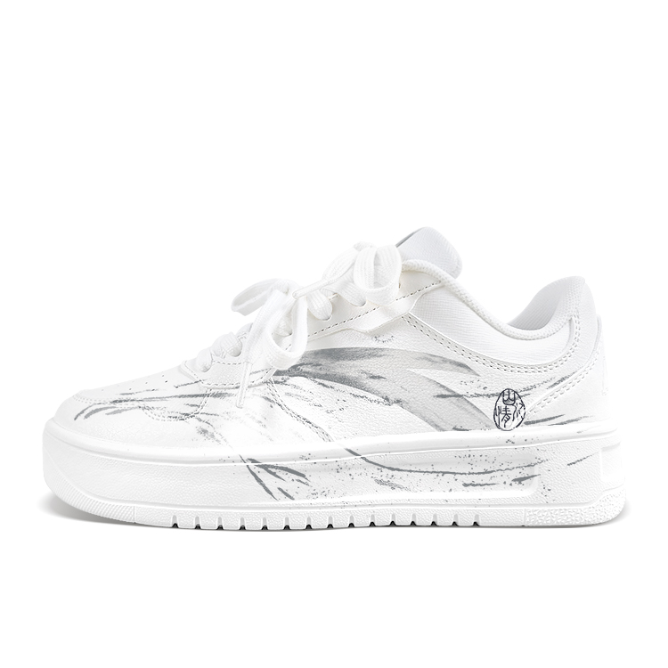 Расслабленные нескользящие устойчивые к истиранию низкие кроссовки для скейтбординга unisex ANTA, черный/белый
Расслабленные нескользящие устойчивые к истиранию низкие кроссовки для скейтбординга unisex ANTA, черный/белый