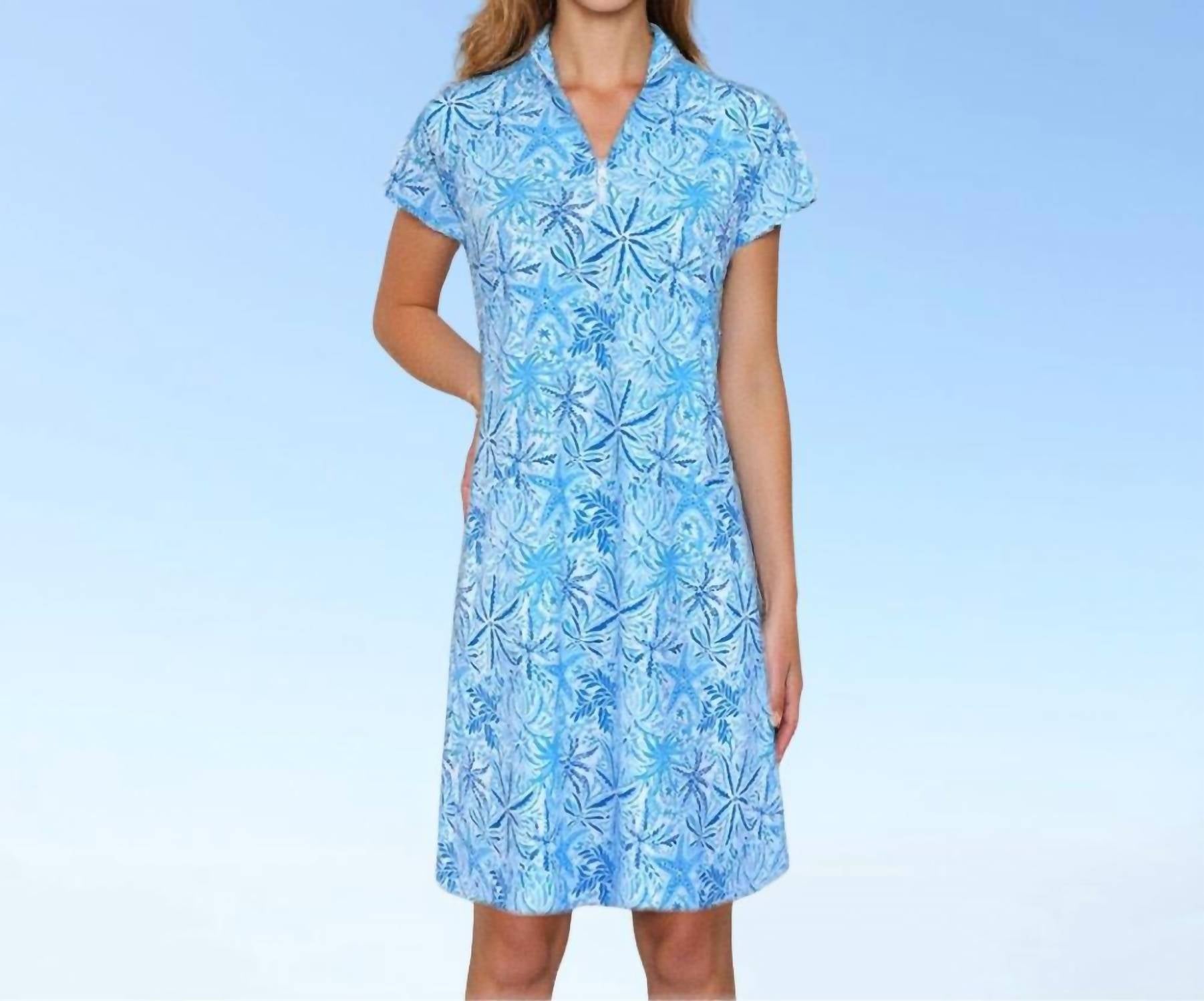 Поло-платье с каплевидными рукавами Annapolis в цвете морская звезда Katherine Way, синий
Поло-платье с каплевидными рукавами Annapolis в цвете морская звезда Katherine Way, синий