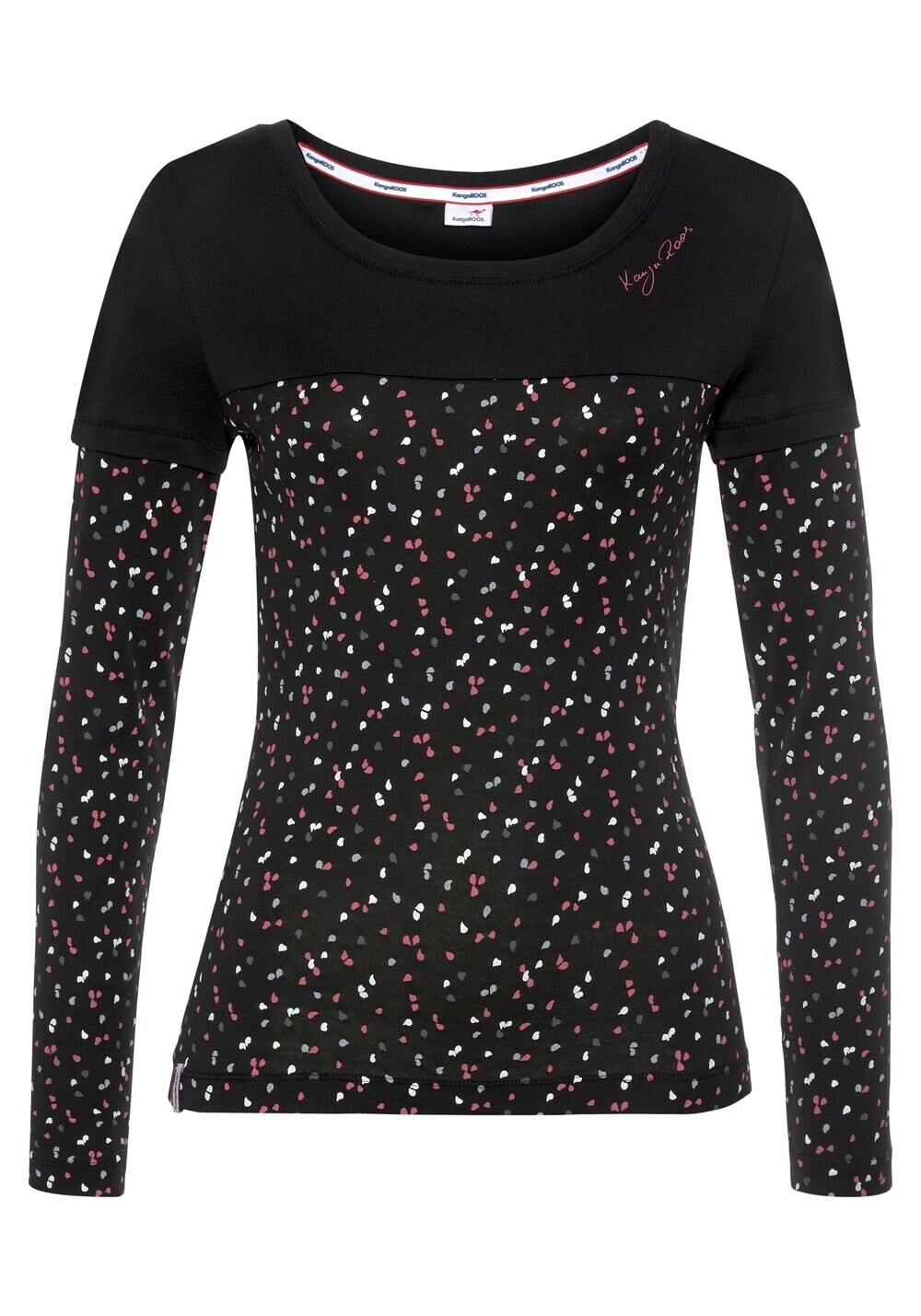 Рубашка KangaROOS, черный 
Рубашка KangaROOS, черный