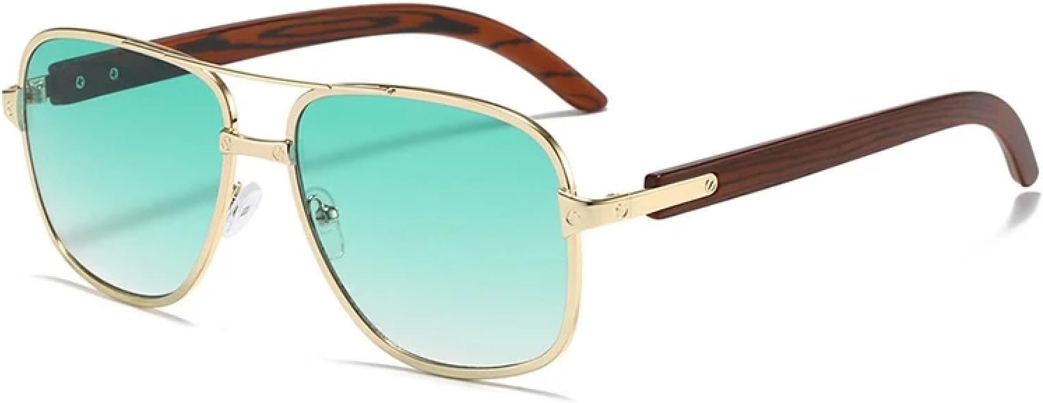 Модные солнцезащитные очки с двойной перемычкой для женщин и мужчин, винтажные металлические солнцезащитные очки для активного отдыха и вождения, защита от УФ-излучения UV400 TKKTLLT, Gold Gradient Green
Модные солнцезащитные очки с двойной перемычкой для женщин и мужчин, винтажные металлические солнцезащитные очки для активного отдыха и вождения, защита от УФ-излучения UV400 TKKTLLT, Gold Gradient Green