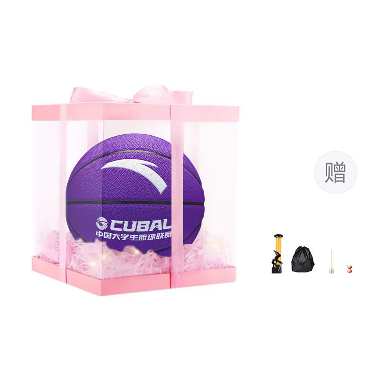 ANTA CUBAL Китай PU баскетбольный мяч фиолетовый размер 7/5 тренировочный
ANTA CUBAL Китай PU баскетбольный мяч фиолетовый размер 7/5 тренировочный