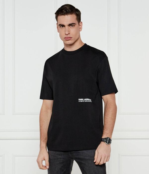 Футболка Karl Lagerfeld свободной посадки, черный / белый
Футболка Karl Lagerfeld свободной посадки, черный / белый
