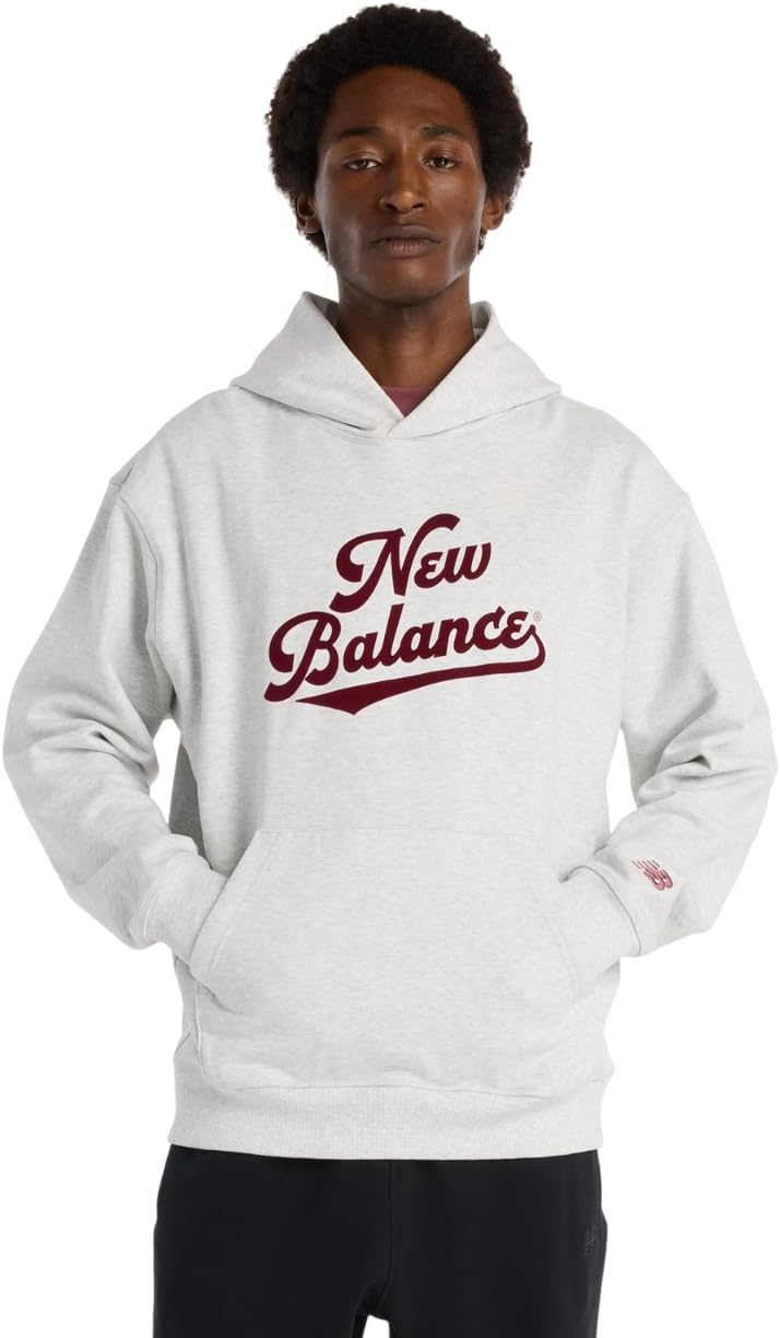 Мужская толстовка New Balance Athletics Legacy Hoodie, Hoodie, Sweatshirt, Thick, Heritage (MT53902), пепельный
Мужская толстовка New Balance Athletics Legacy Hoodie, Hoodie, Sweatshirt, Thick, Heritage (MT53902), пепельный