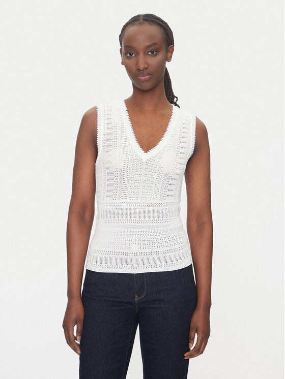 Топ slim fit 242-MUSHU Morgan, белый
Топ slim fit 242-MUSHU Morgan, белый