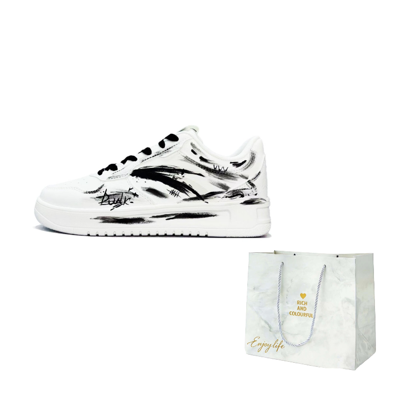 ANTA Легкие кроссовки для скейтбординга Unisex Low top Black, White
ANTA Легкие кроссовки для скейтбординга Unisex Low top Black, White