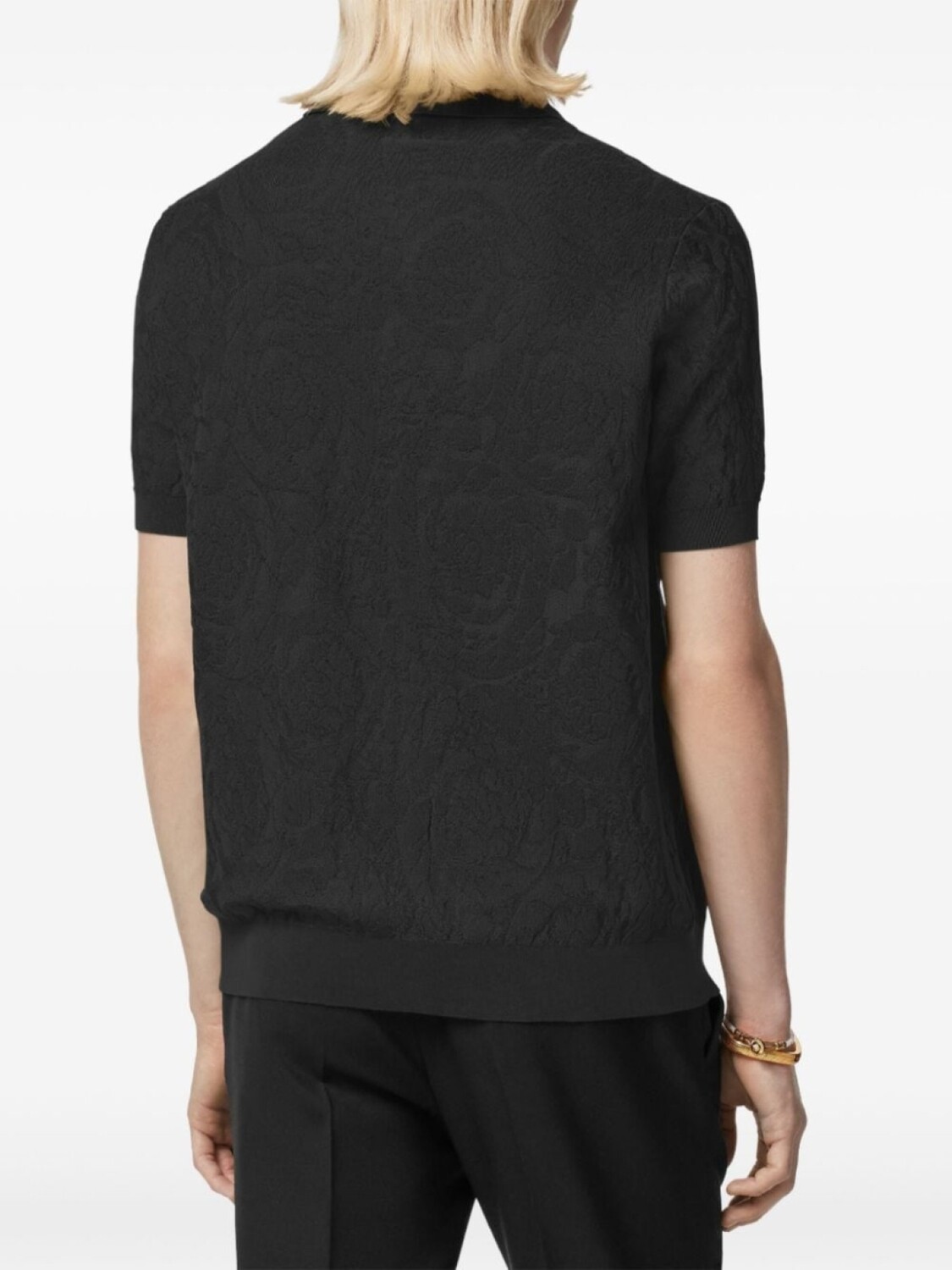 Versace рубашка поло с вышитым логотипом, черный
Versace рубашка поло с вышитым логотипом, черный