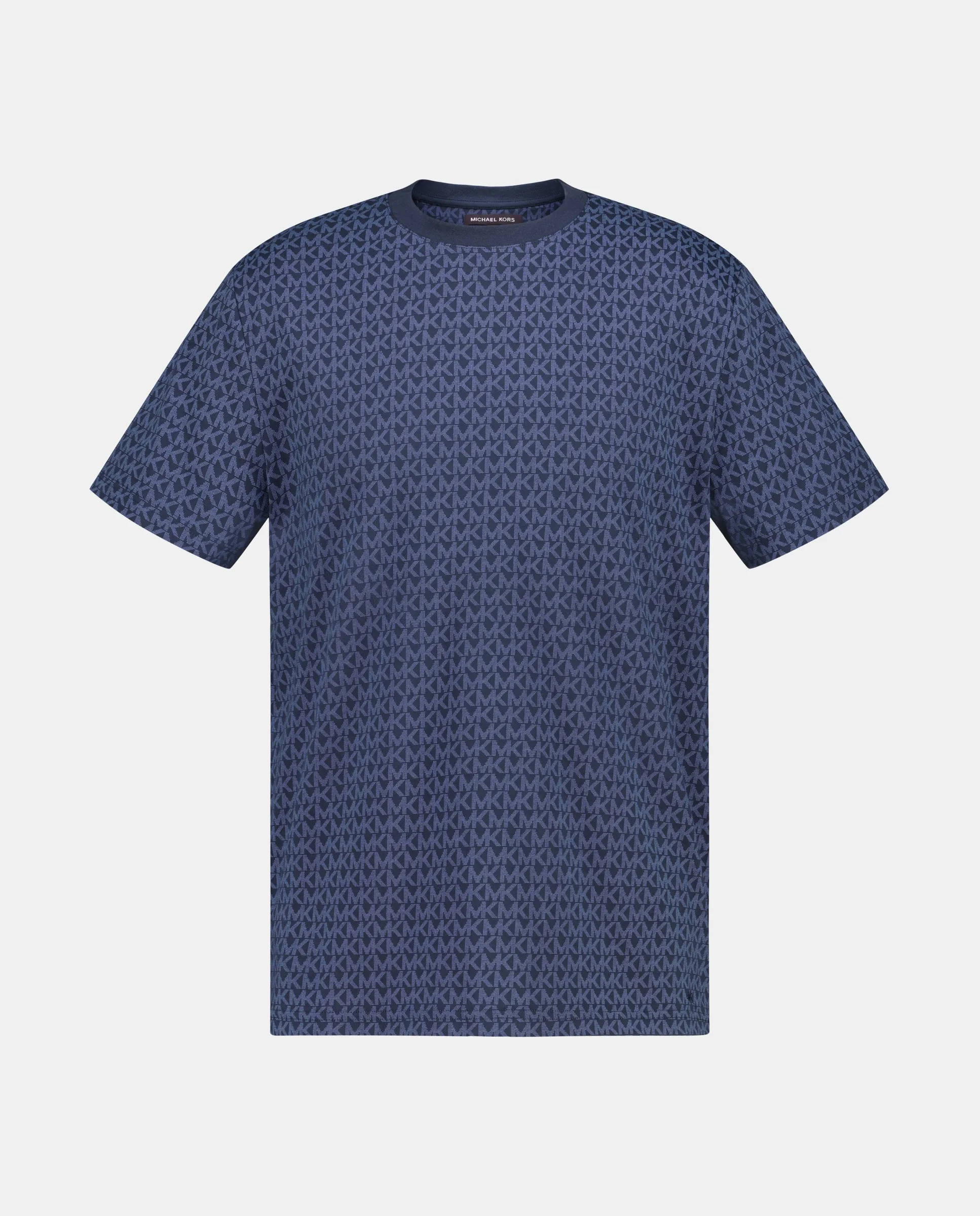 Мужская футболка с коротким рукавом и логотипами Michael Kors, темно-синий 
Мужская футболка с коротким рукавом и логотипами Michael Kors, темно-синий