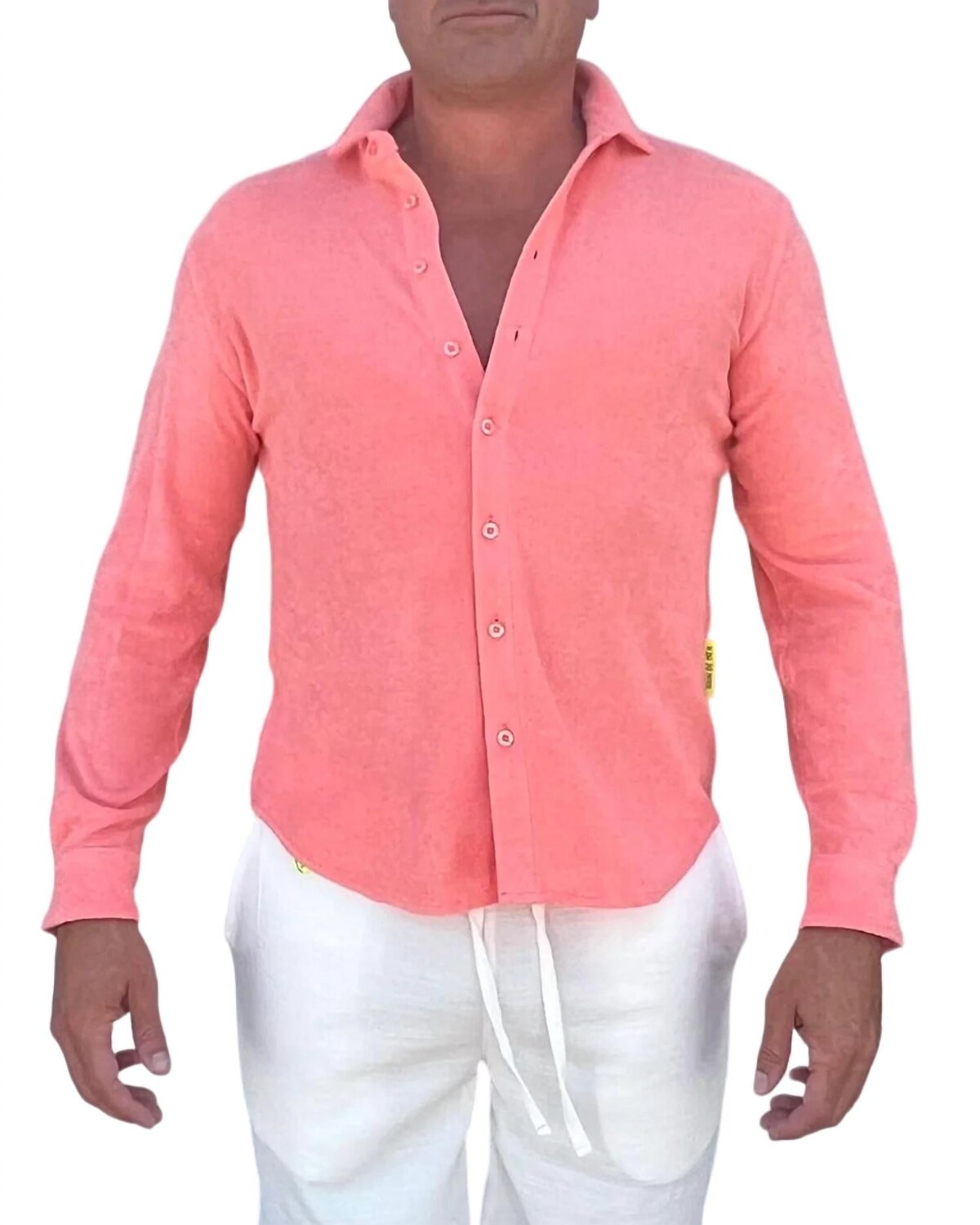 Коралловая рубашка с длинным рукавом BAIN DE MER, коралл
Коралловая рубашка с длинным рукавом BAIN DE MER, коралл