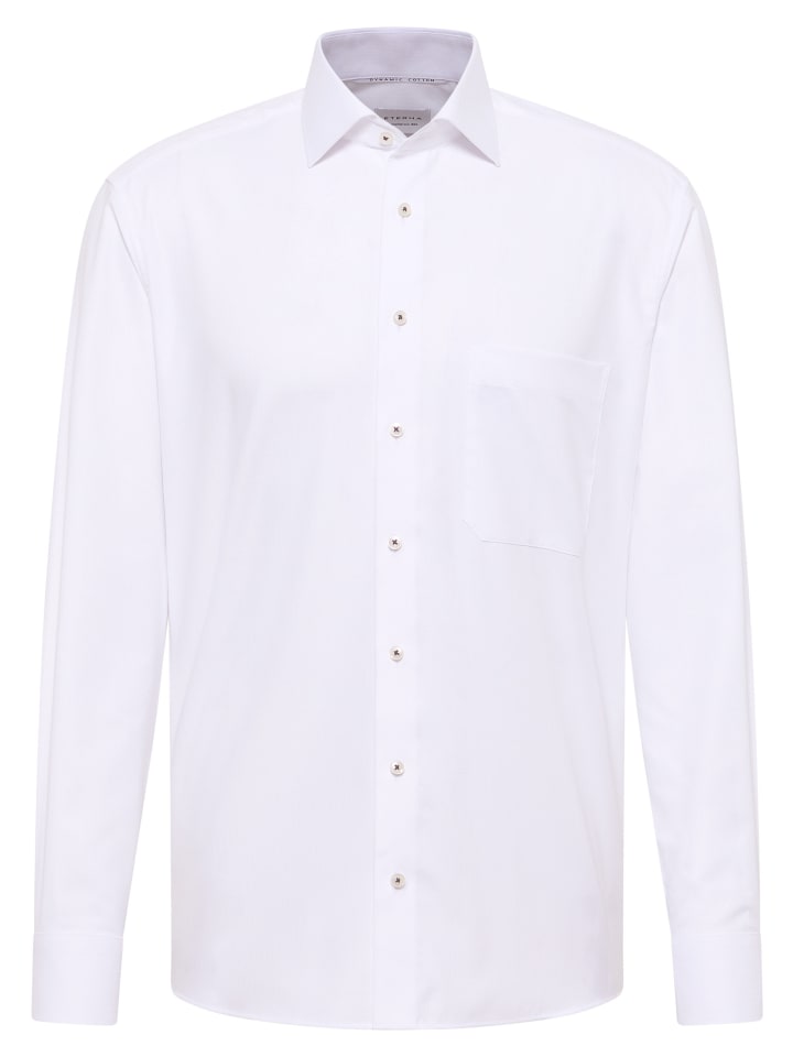Рубашка COMFORT FIT белого цвета Eterna
Рубашка COMFORT FIT белого цвета Eterna