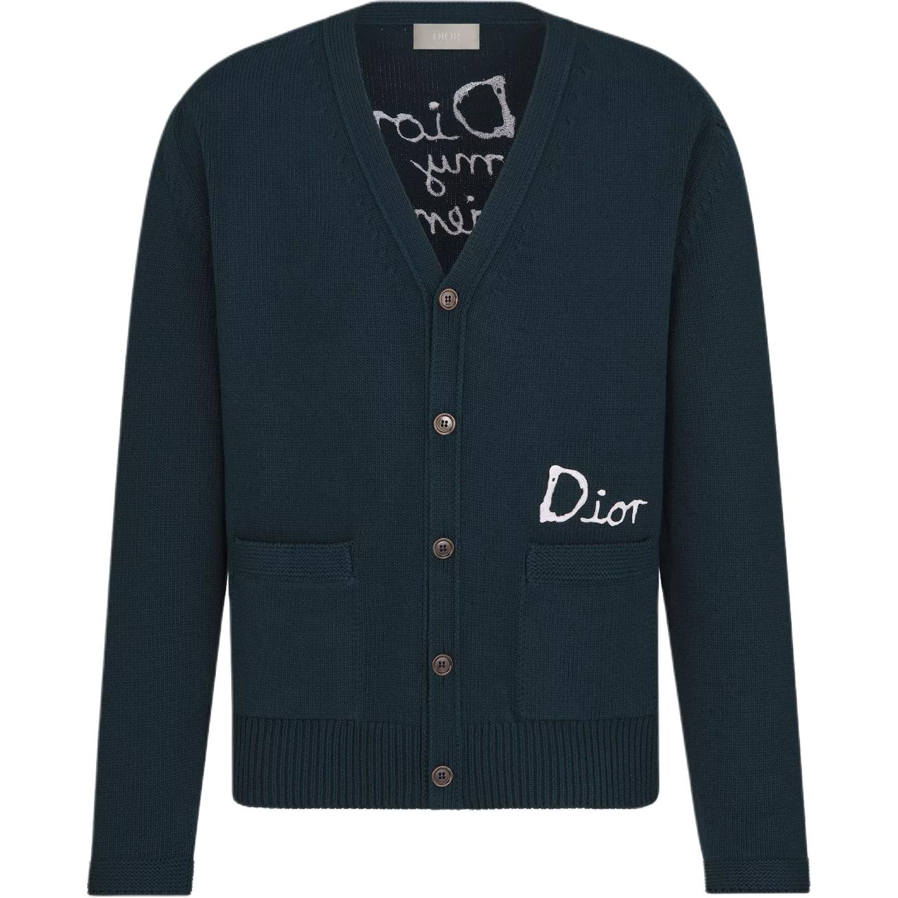 Кардиган Logo Intarsia DIOR, темно-синий
Кардиган Logo Intarsia DIOR, темно-синий