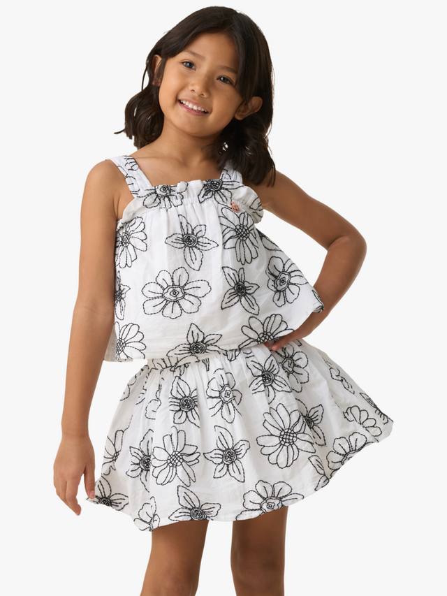 Детская вышитая блузка Angel & Rocket, White/Black
Детская вышитая блузка Angel & Rocket, White/Black