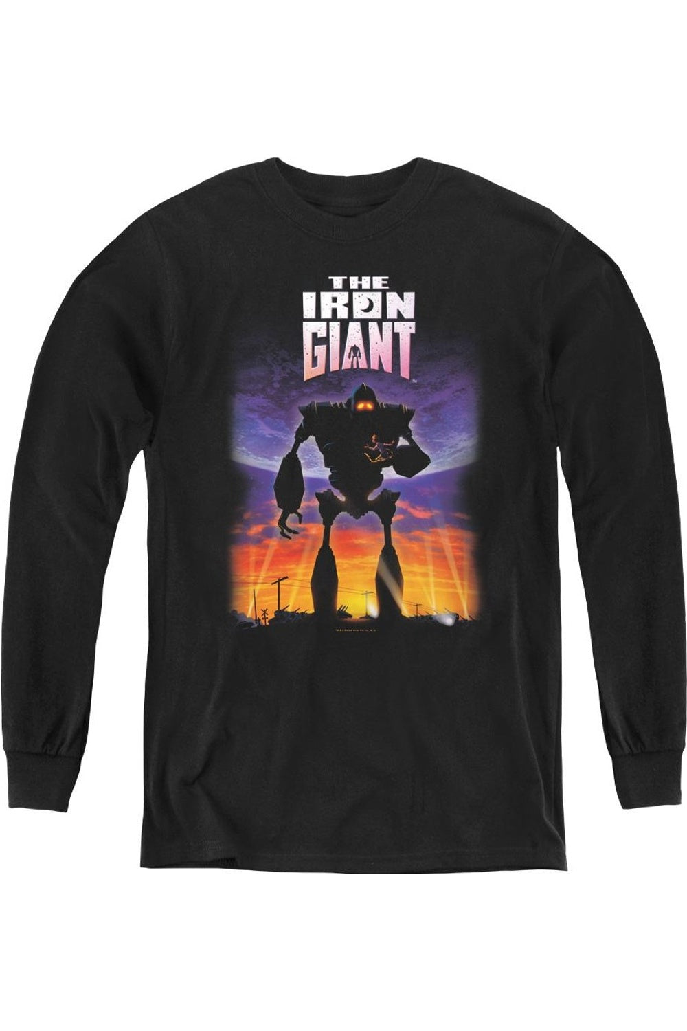 Футболка с длинным рукавом для подростков "Железный гигант" Gildan, черный
Футболка с длинным рукавом для подростков "Железный гигант" Gildan, черный