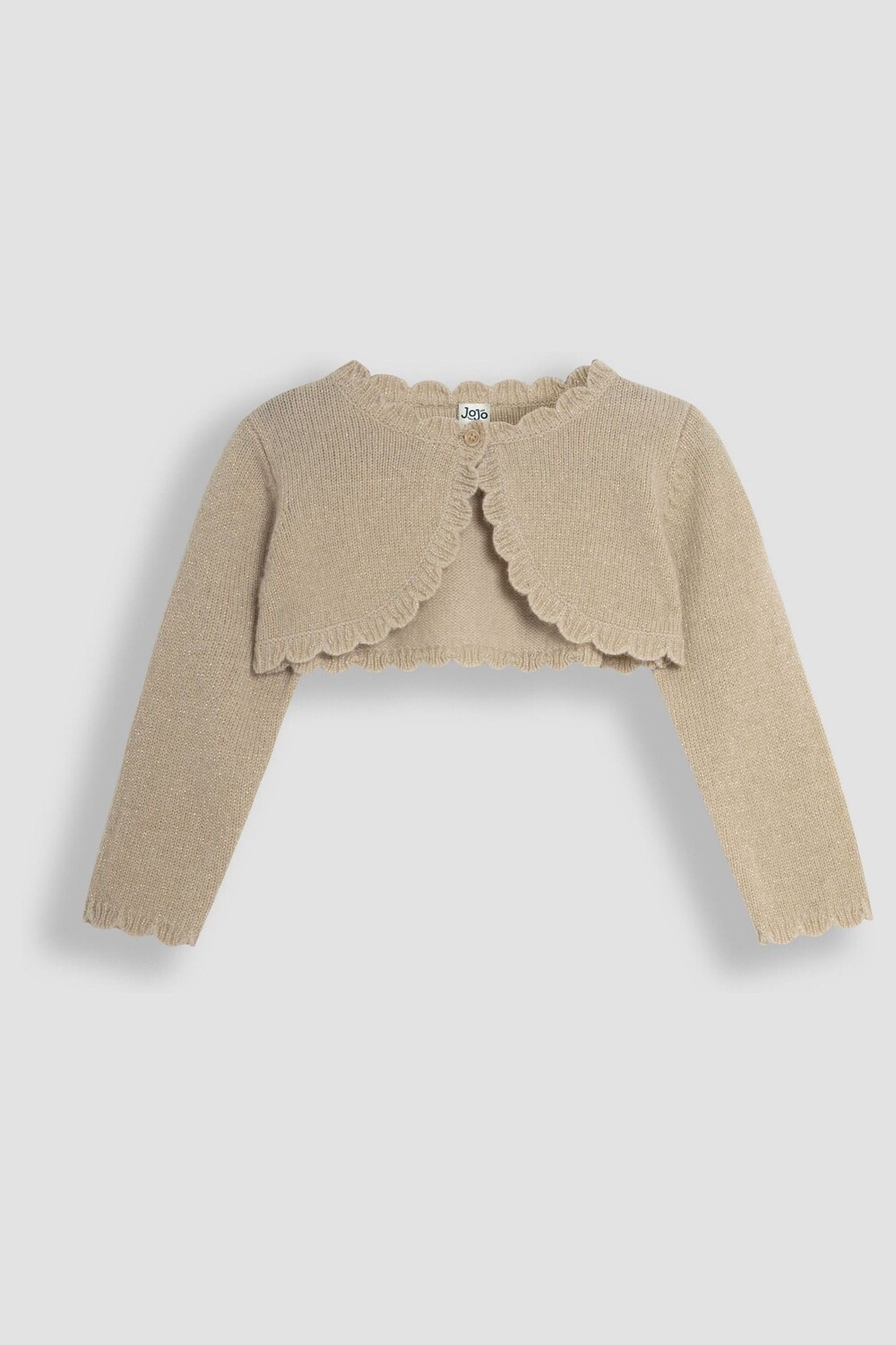 Кардиган болеро с кружевной вязкой Jojo Maman Bébé, золотой
Кардиган болеро с кружевной вязкой Jojo Maman Bébé, золотой