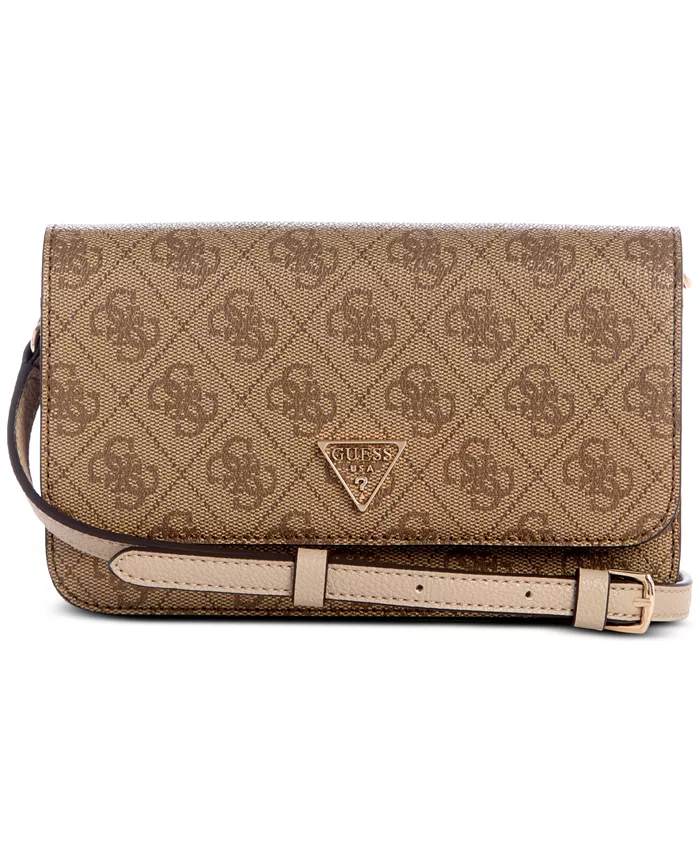 Ноэль II Мини-клатч с логотипом на клапане GUESS, коричневый
Ноэль II Мини-клатч с логотипом на клапане GUESS, коричневый