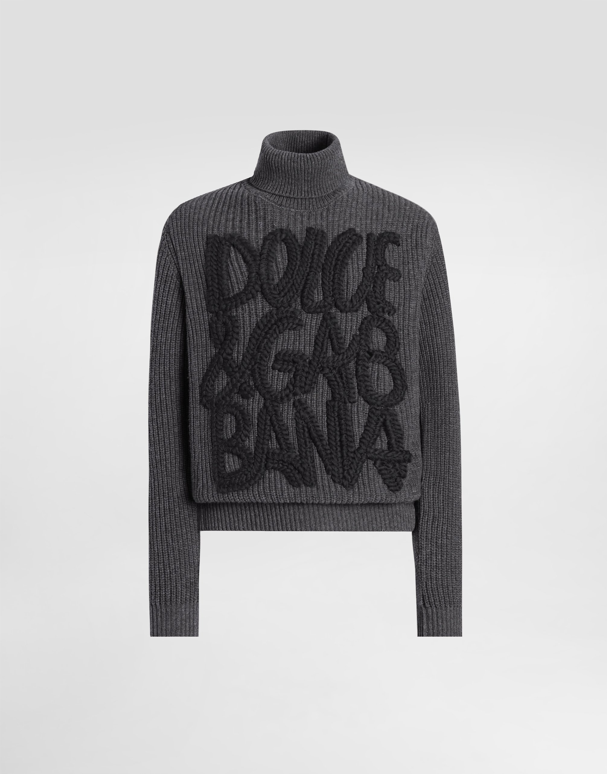 Шерстяная водолазка с вышивкой Dolce & Gabbana, серый
Шерстяная водолазка с вышивкой Dolce & Gabbana, серый