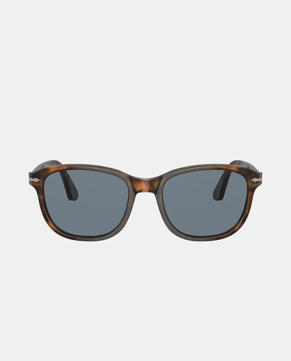 Солнцезащитные очки унисекс прямоугольной формы из ацетата синего цвета Persol, коричневый
Солнцезащитные очки унисекс прямоугольной формы из ацетата синего цвета Persol, коричневый