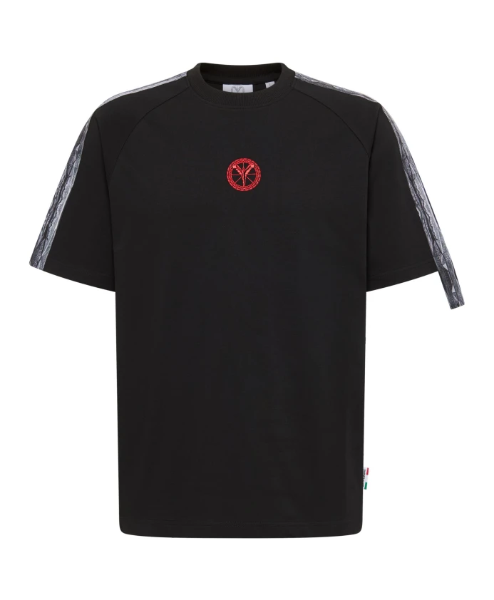 Футболка-Реглан - ленты Carlo Colucci, черный
Футболка-Реглан - ленты Carlo Colucci, черный